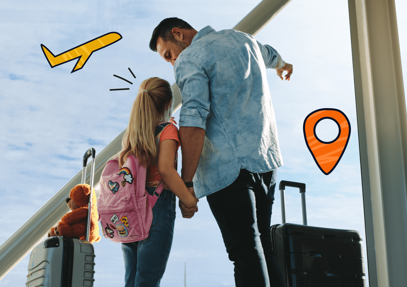 Dad and Daughter Travel