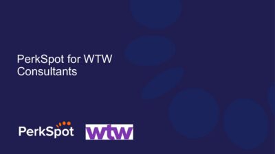 Preview of PerkSpot WTW Pitch Deck