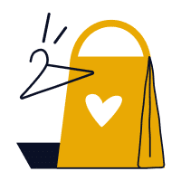 Bag With Hanger Vector