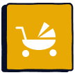 Stroller icon